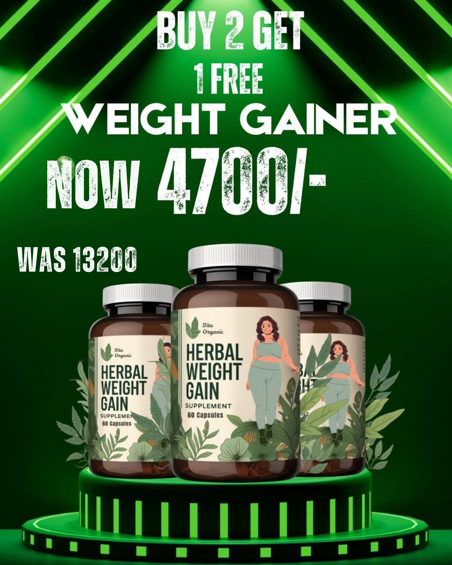 Herbal Weight Gainer DEAL Vita Organics